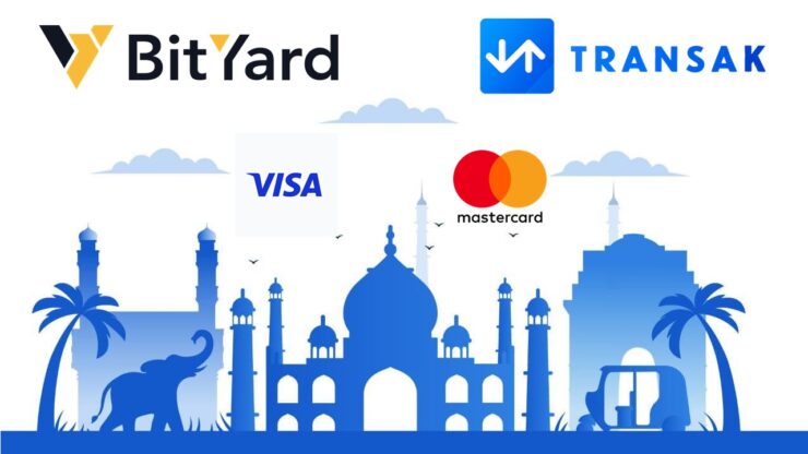 BitYard hợp tác với Transak để thúc đẩy tiền điện tử ở Ấn Độ