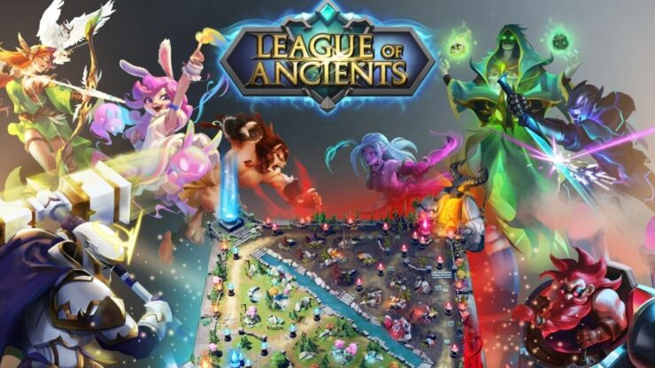 League of Ancients trò chơi kiếm tiền NFT sắp ra mắt lấy cảm hứng từ Dota2 & LoL