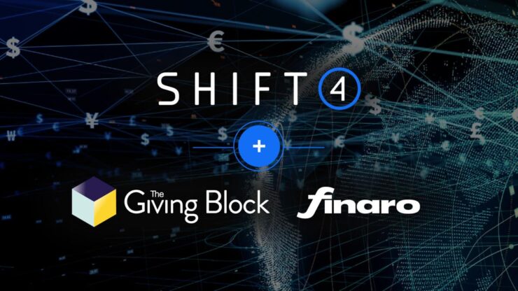 Nhà cung cấp dịch vụ thanh toán Shift4 mua lại The Giving Block với giá 54 triệu đô la