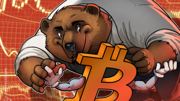 Giá bitcoin giảm xuống còn 39,2 nghìn đô la đặt BTC trở lại lãnh thổ 'thị trường gấu'
