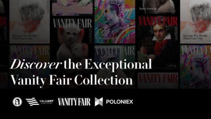 APENFT Đấu giá Năm trang bìa Vanity Fair NFT