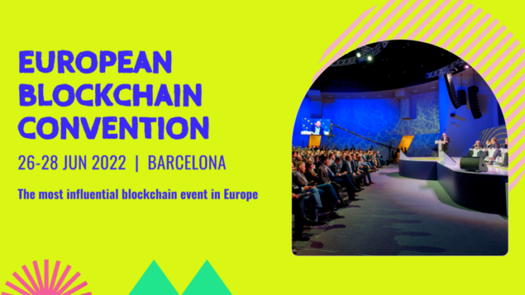 Đại hội European Blockchain Convention 2022 tại Barcelona ngày 26-28 tháng 6 năm 2022
