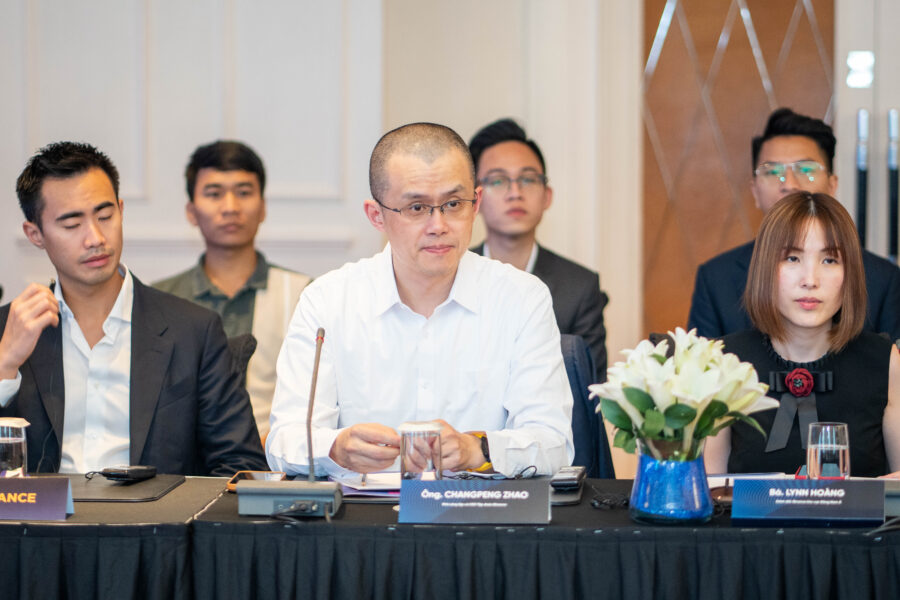 Hiệp hội blockchain Việt Nam đối thoại với ông Changpeng Zhao