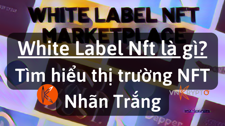 White Label Nft là gì? Tìm hiểu thị trường NFT Nhãn Trắng