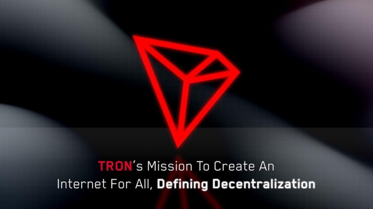 Sứ mệnh của TRON là tạo ra một mạng Internet cho tất cả mọi người, xác định sự phân quyền