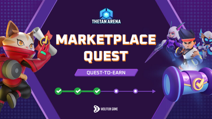 Trò chơi blockchain MOBA Thetan Arena tặng NFT trong 'Marketplace Quest'