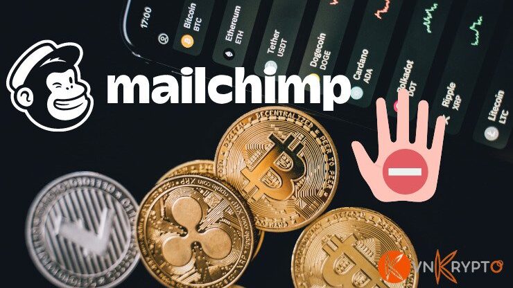 Mailchimp tạm ngưng tài khoản của người dùng dựa trên tiền điện tử mà không cần thông báo trước