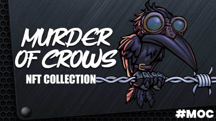 Murder of Crows là một bộ sưu tập NFT mới và thú vị của youtuber 'Crypto Crow'