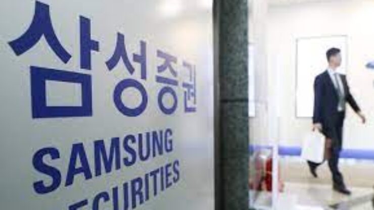 Samsung Securities nộp đơn để khởi chạy một sàn giao dịch tiền điện tử tại Hàn Quốc