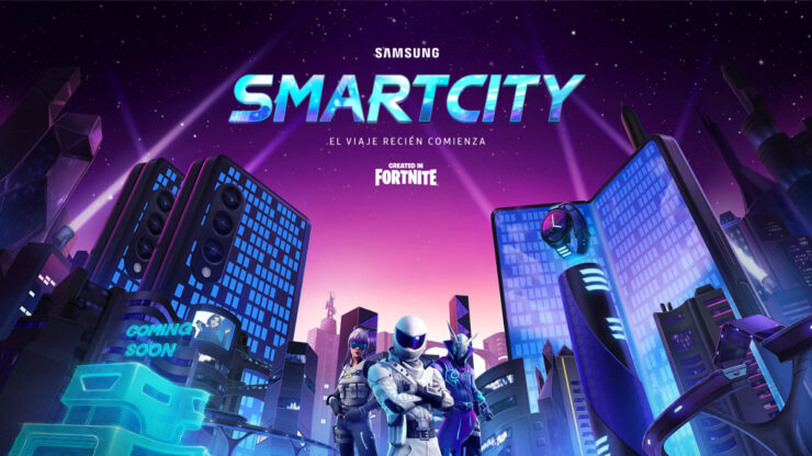 Samsung công bố đảo metaverse trong Fortnite có tên 'Smart City' vào tuần tới
