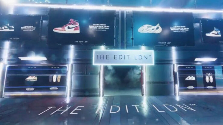Thương hiệu giày sneaker nổi tiếng Edit LDN mở cửa hàng metaverse trong Bloktopia