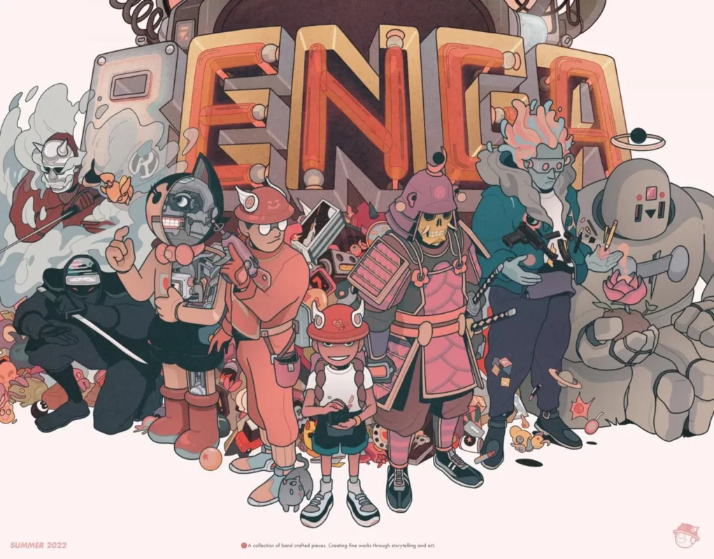 RENGA là bộ sưu tập 10.000 PFP NFT, lấy cảm hứng từ Anime / Manga của Nhật Bản.