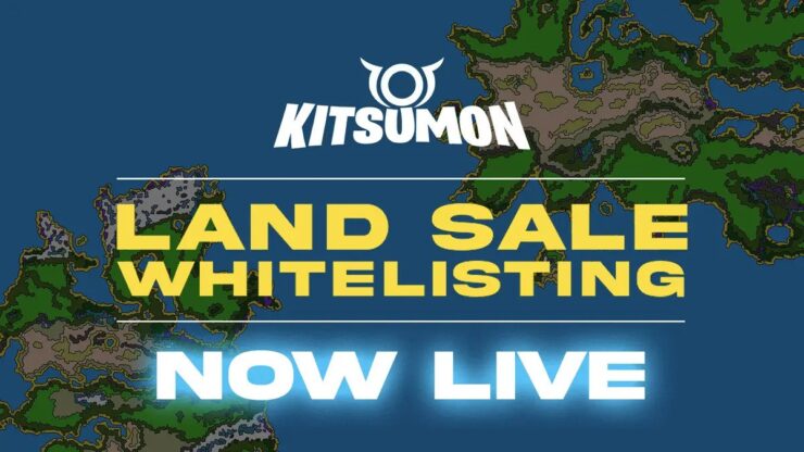 Trò chơi Kitsumon ra mắt danh sách trắng bán đất NFT