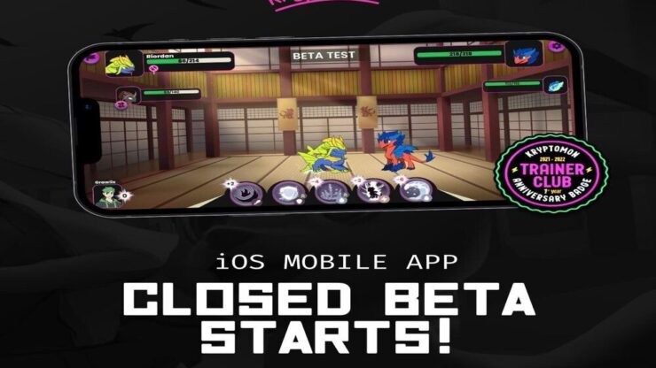 Trò chơi Kryptomon ra mắt Close beta phiên bản iOS cho thành viên Trainers Club