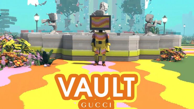 Gucci khai trương khu vườn Gucci Vault Land tại The Sandbox