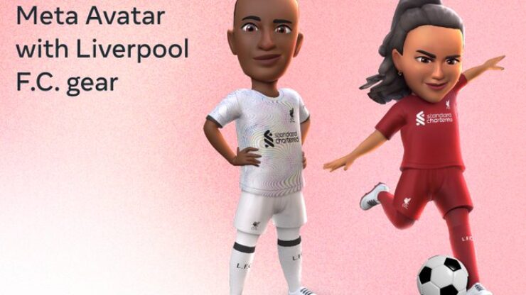 Liverpool FC ra mắt hàng hóa ảo trên Meta Avatars Store