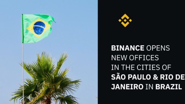 Sàn giao dịch Binance mở hai văn phòng mới ở Brazil