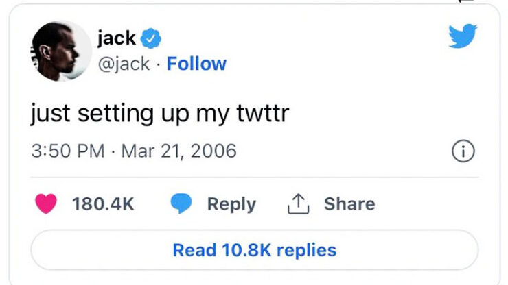 Tweet NFT nổi tiếng của Jack Dorsey giảm giá trị hơn 99,99%