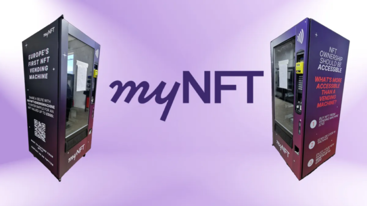 Máy ATM NFT của myNFT ra mắt đầu tiên ở Châu Âu